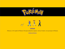 Tablet Screenshot of pokemon.publispain.com